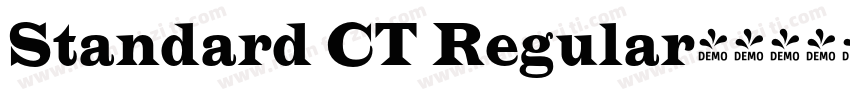 Standard CT Regular字体转换